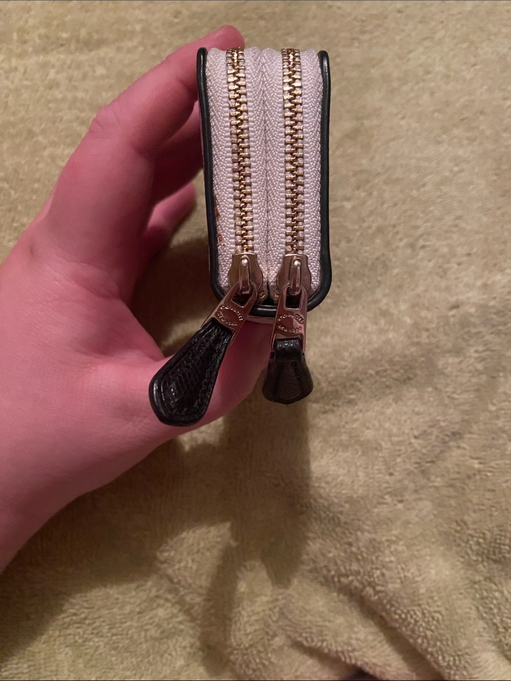 Coach Floral Zip Around Wallet - Picture 4 of 10
